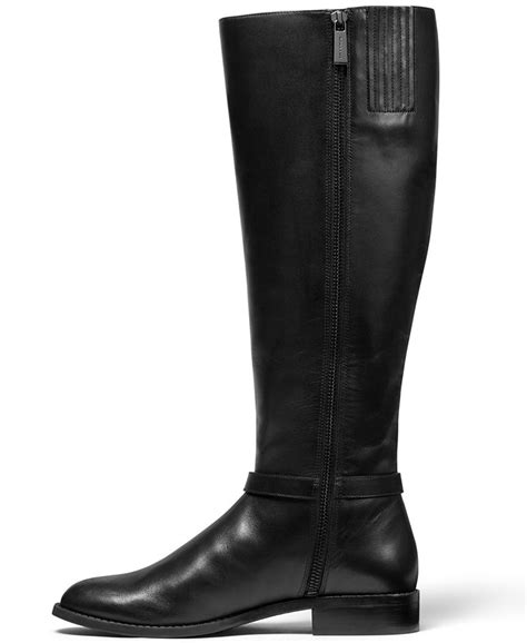 michael kors finley leather boot